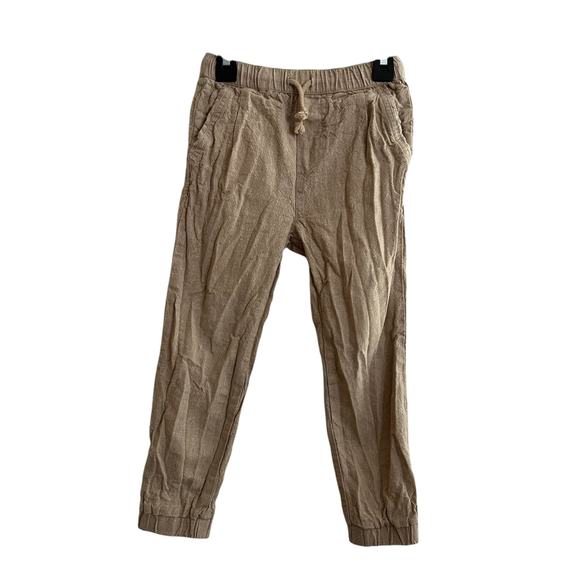Rylee + Cru linen joggers (4-5) - Picture 1 of 8